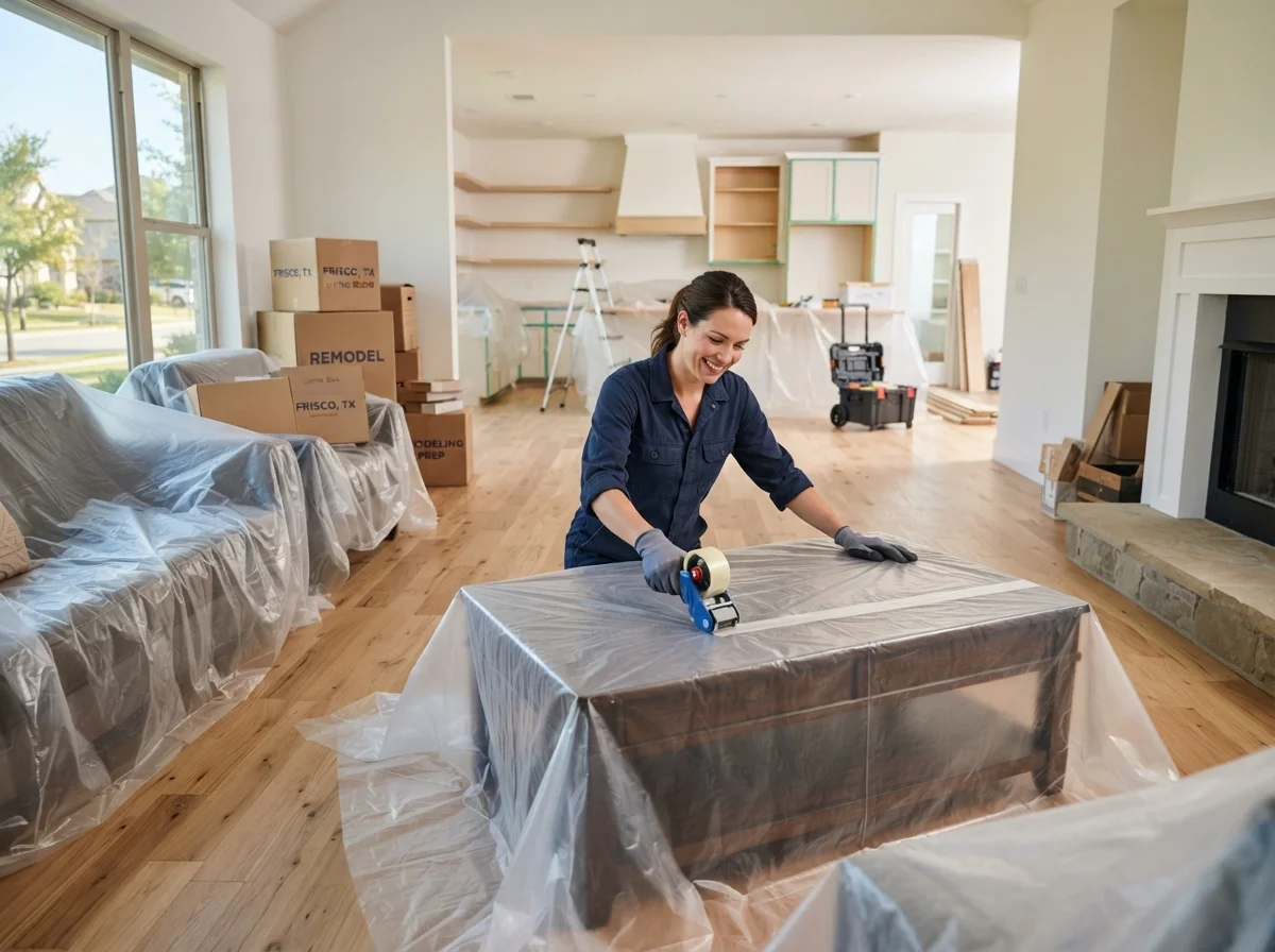 How to Prepare Your Frisco, TX, Home Before a Remodeling Project Starts
